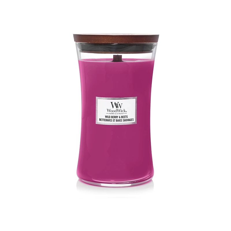 WoodWick® Wild Berry & Beets nagy üveggyertya 610g