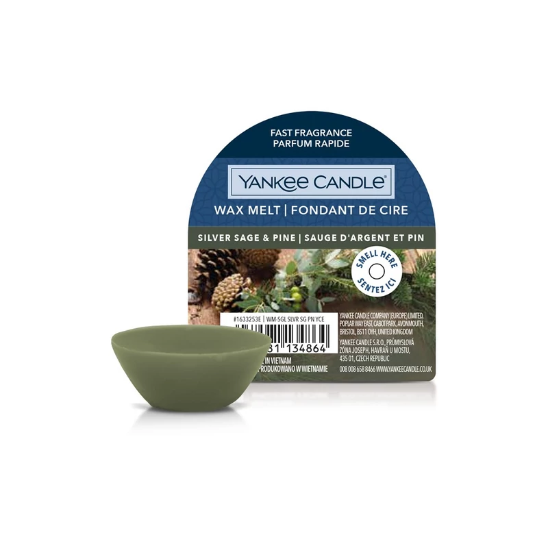 Yankee Candle® SILVER SAGE & PINE miniviasz 22g