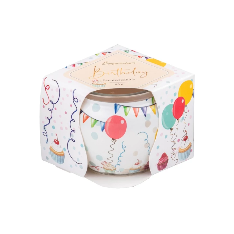 Emocio Happy Birthday illatgyertya 85g