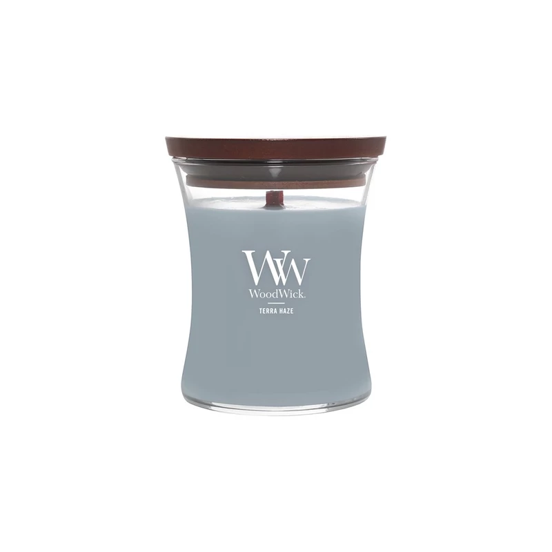 WoodWick® Terra Haze közepes üveggyertya 275g