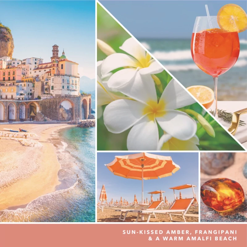Yankee Candle® Capri Glow Signature közepes üveggyertya 368g