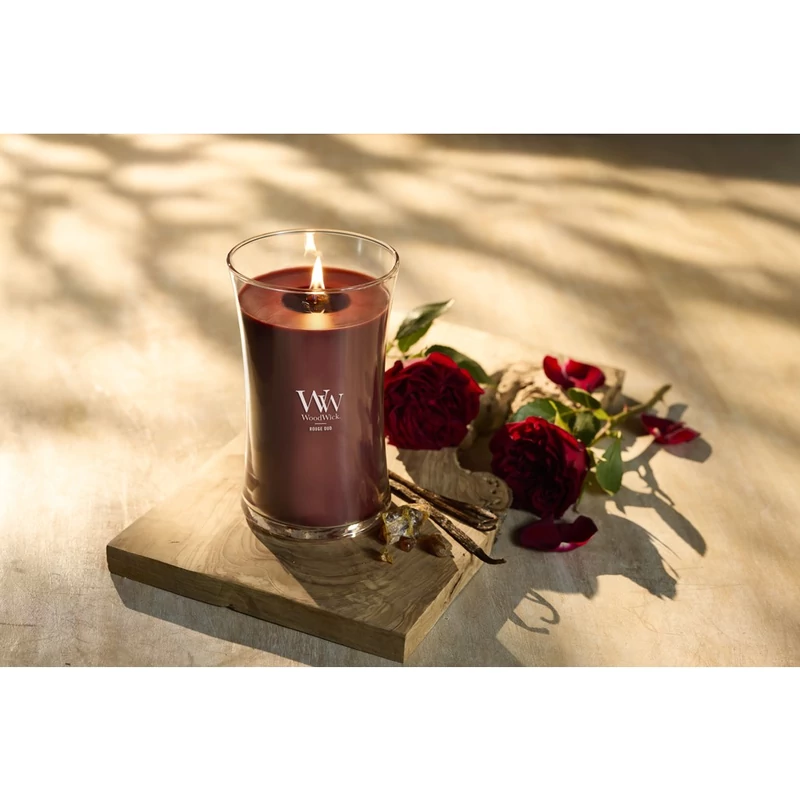 WoodWick® Rouge Oud nagy üveggyertya 610g