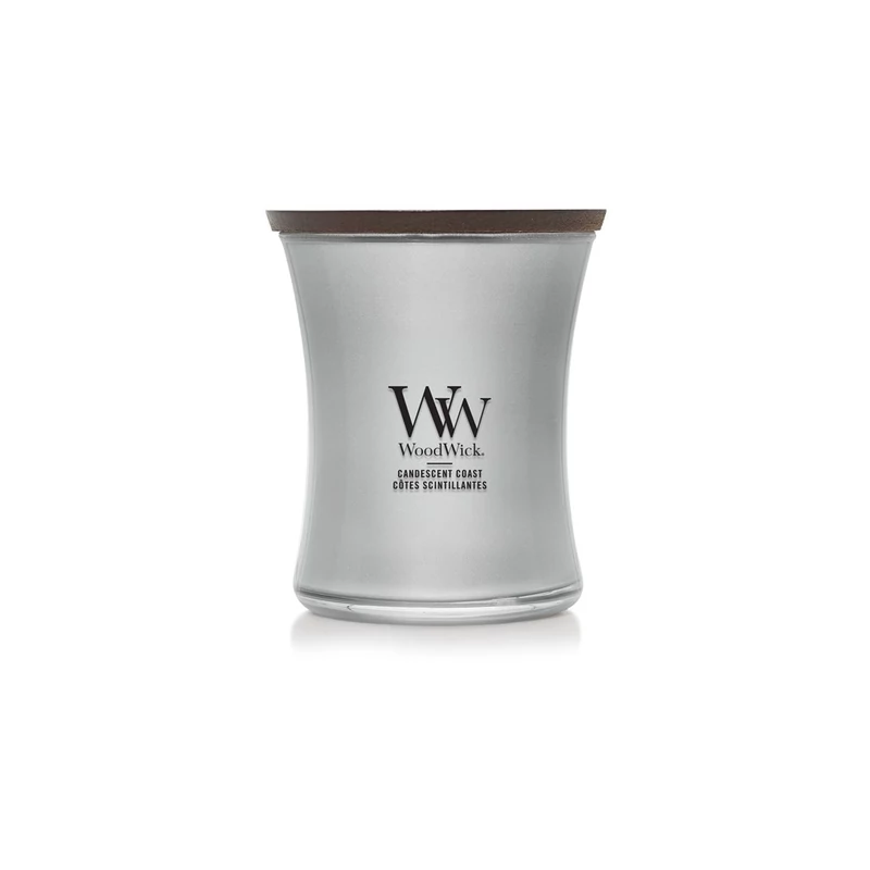 WoodWick® Candescent Coast közepes üveggyertya 275g