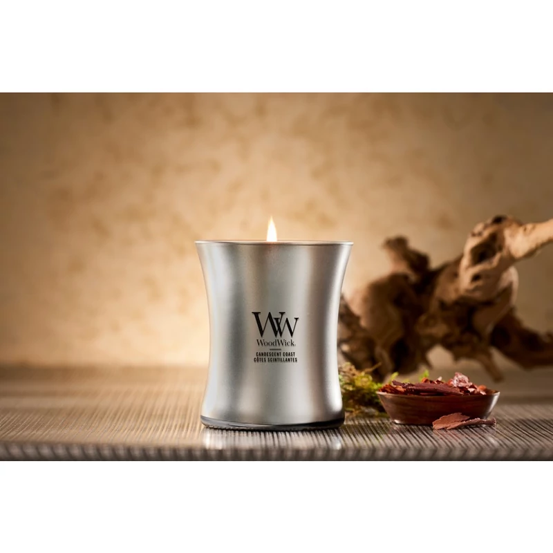 WoodWick® Candescent Coast közepes üveggyertya 275g
