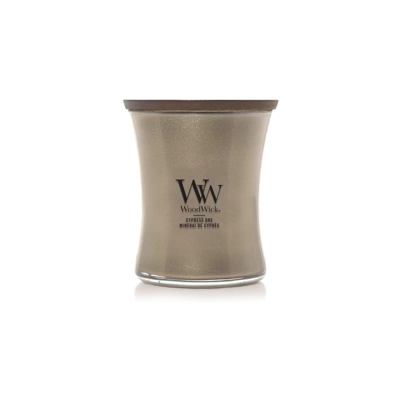 WoodWick® Cypress Ore közepes üveggyertya 275g