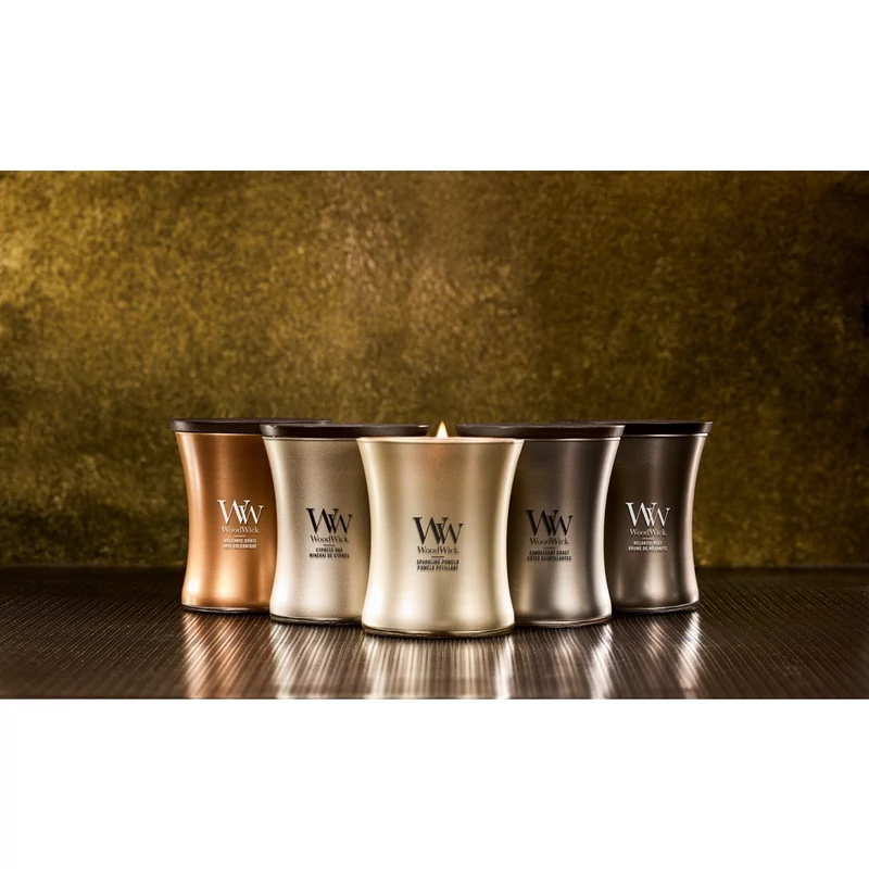 WoodWick® Volcanic Orris közepes üveggyertya