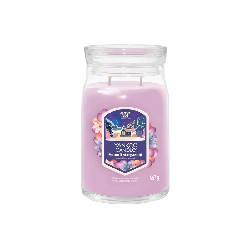 Yankee Candle® SUMMIT STARGAZING nagy üveggyertya 567g