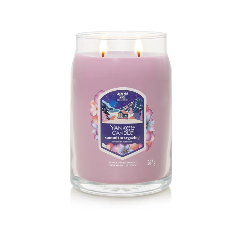 Yankee Candle® SUMMIT STARGAZING nagy üveggyertya 567g