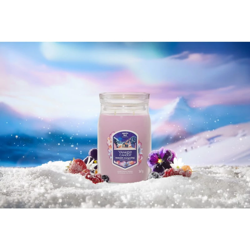 Yankee Candle® SUMMIT STARGAZING nagy üveggyertya 567g