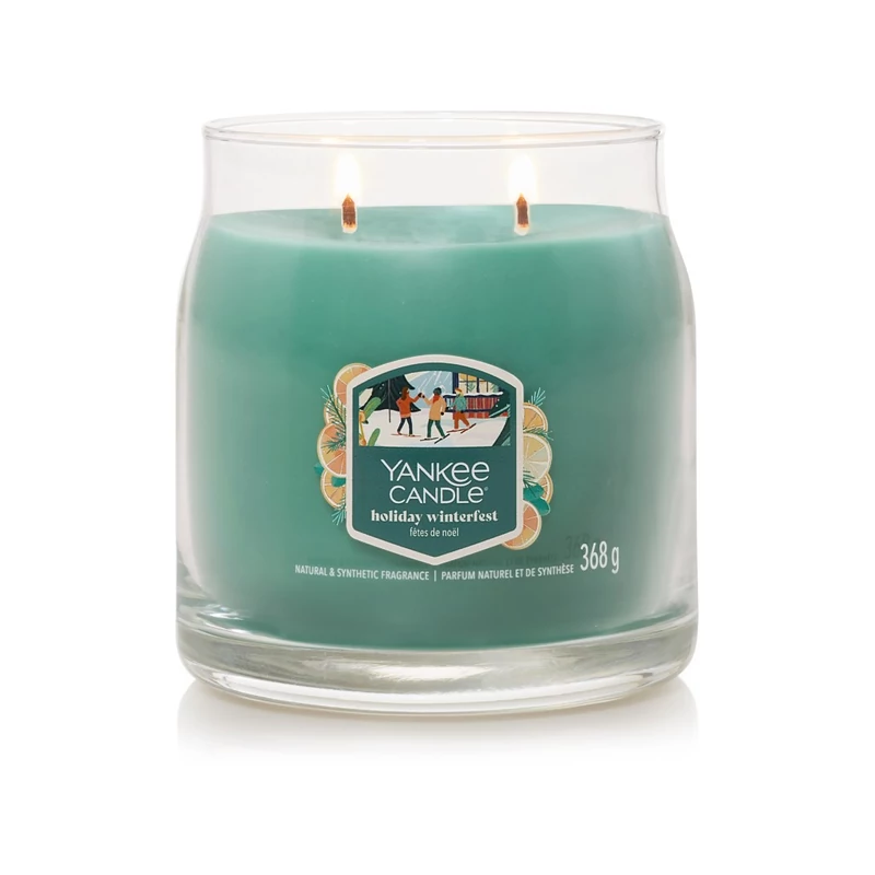 Yankee Candle® HOLIDAY WINTERFEST  közepes üveggyertya 368g