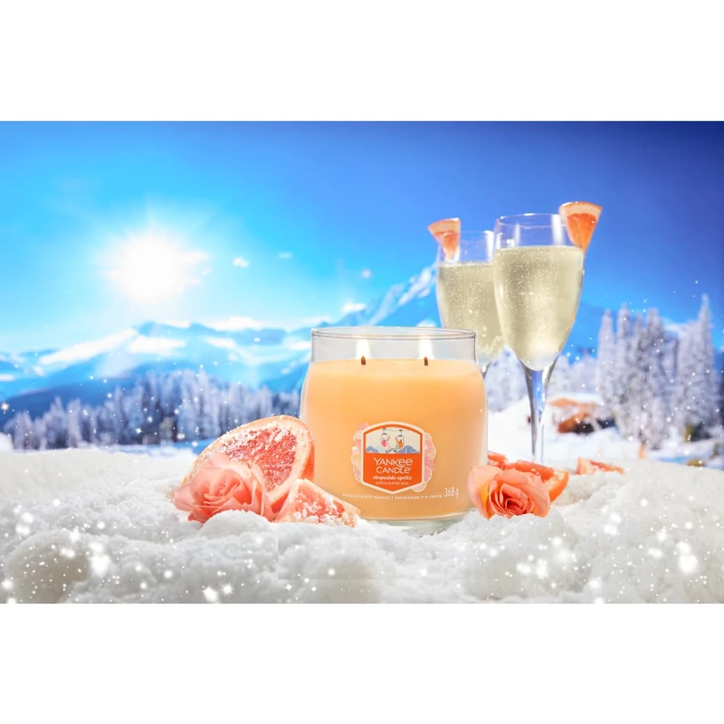 Yankee Candle® SLOPESIDE SPRITZ közepes üveggyertya 368g