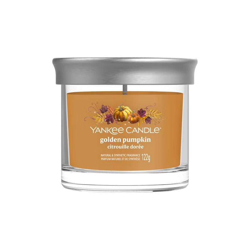 Yankee Candle® GOLDEN PUMPKIN tumbler kis üveggyertya 122g