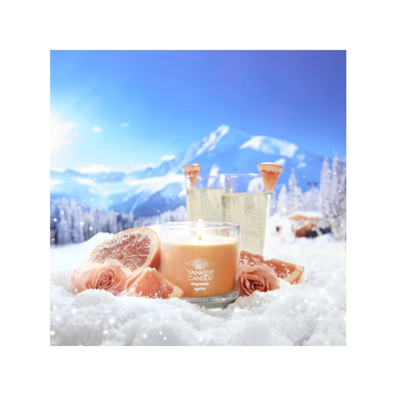Yankee Candle®  SLOPESIDE SPRITZ  tumbler kis üveggyertya 122g
