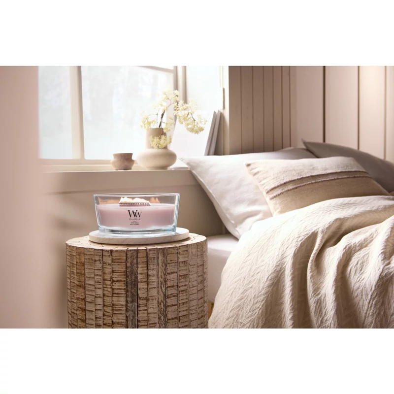 WoodWick® Rose Blush hajógyertya 453g