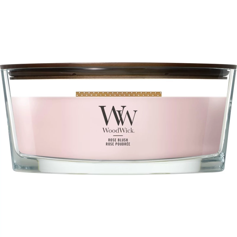 WoodWick® Rose Blush hajógyertya 453g