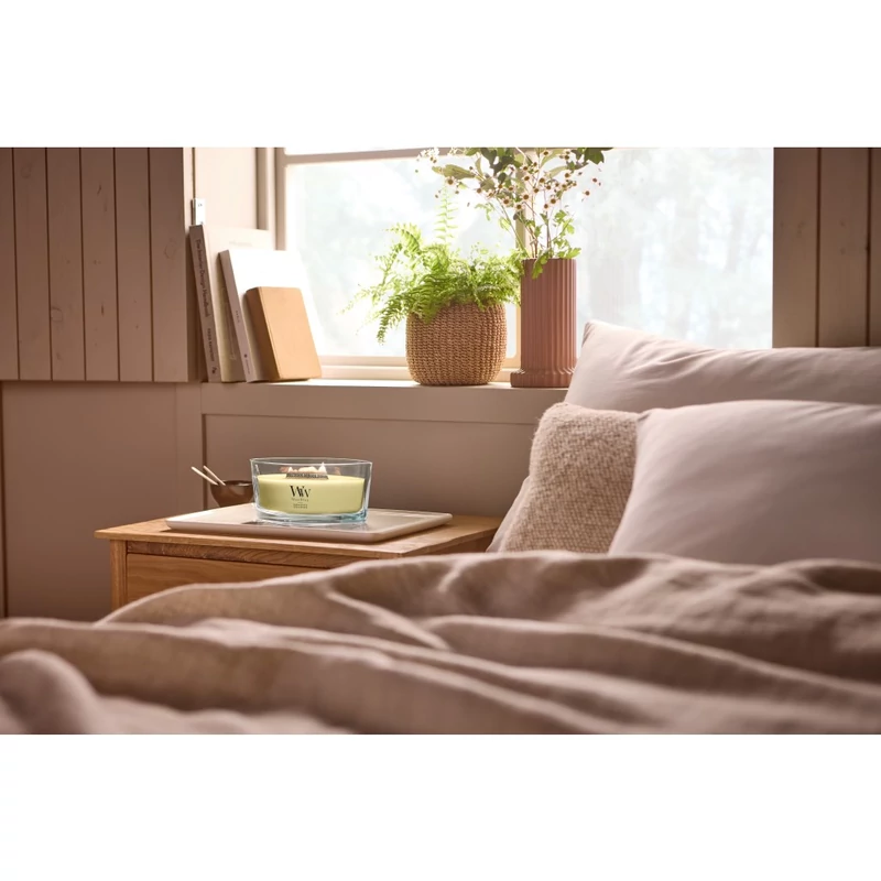 WoodWick® Yuzu & Vetiver hajógyertya 453g