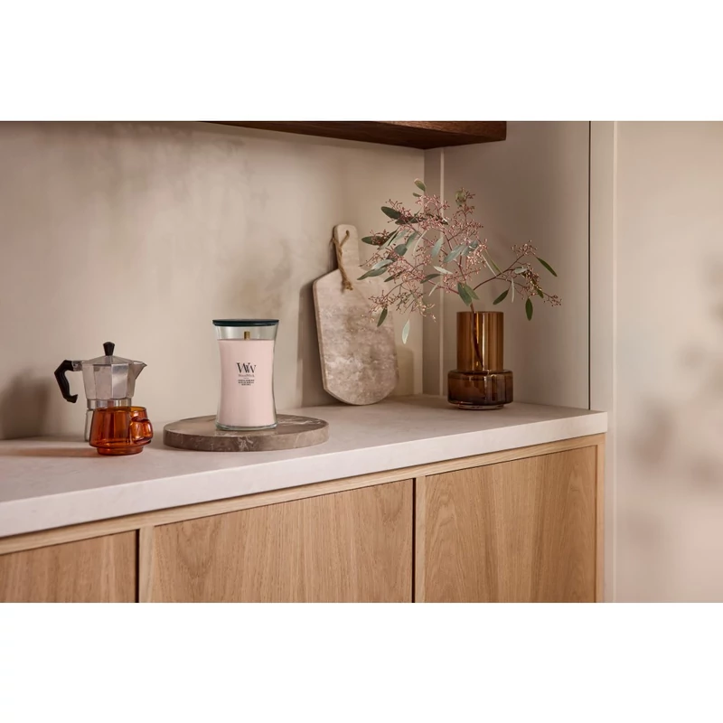 WoodWick® Coastal Sunberry nagy üveggyertya 610g