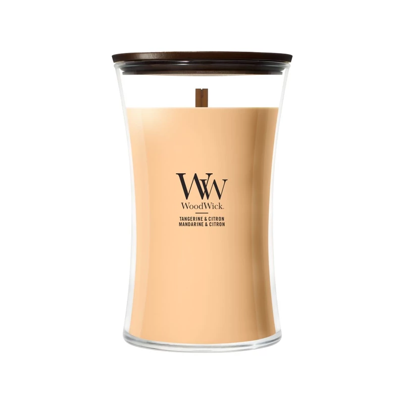 WoodWick® Tangerine & Citron nagy üveggyertya 610g