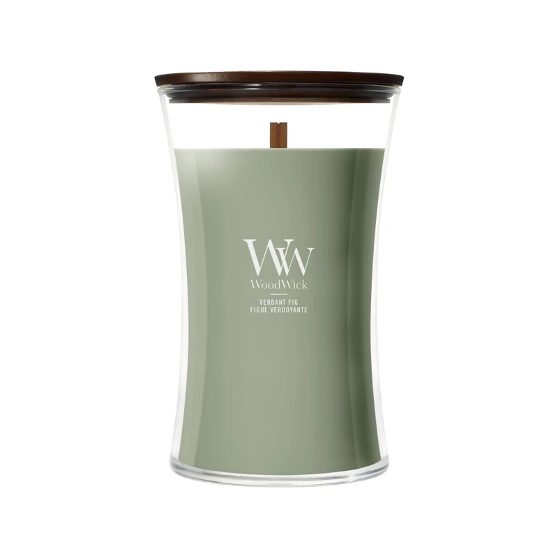 WoodWick® Verdant Fig nagy üveggyertya 610g