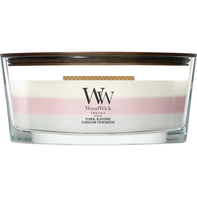 WoodWick® Floral Blossoms trilogy hajógyertya 453g