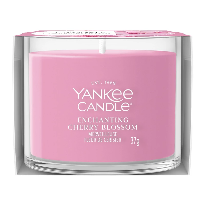 Yankee Candle® ENCHANTING CHERRY BLOSSOM kis üveggyertya 37g