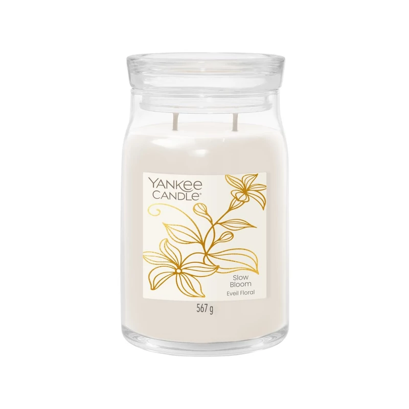 Yankee Candle® SLOW BLOOM nagy üveggyertya 567g
