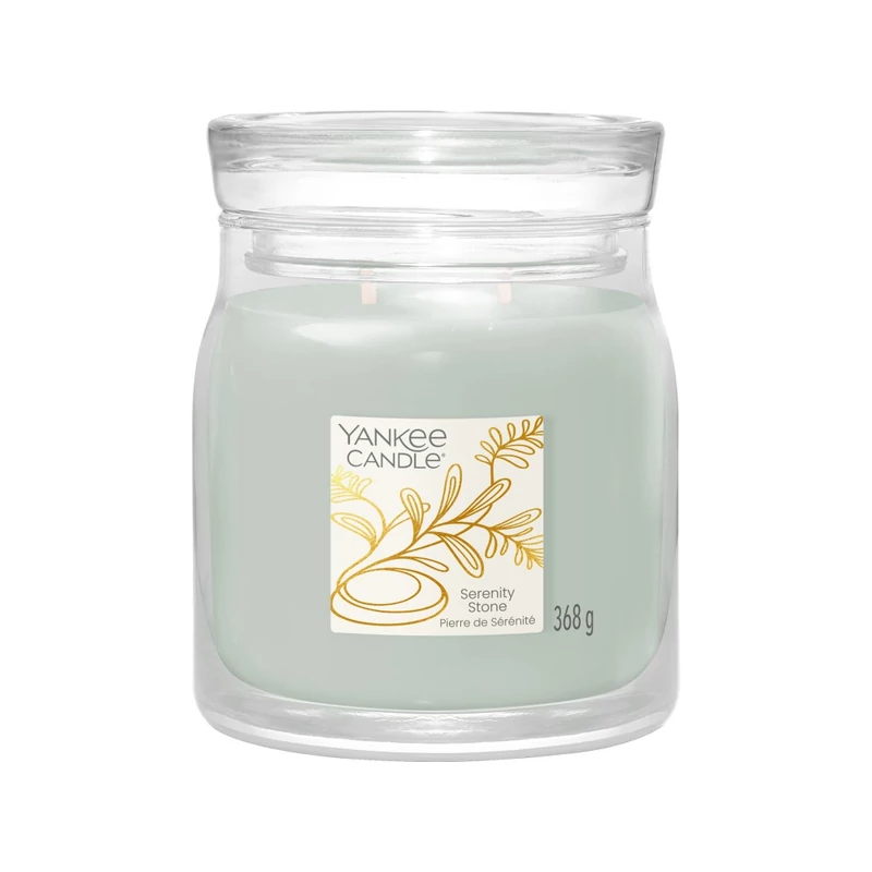 Yankee Candle® SERENITY STONE közepes üveggyertya 368g