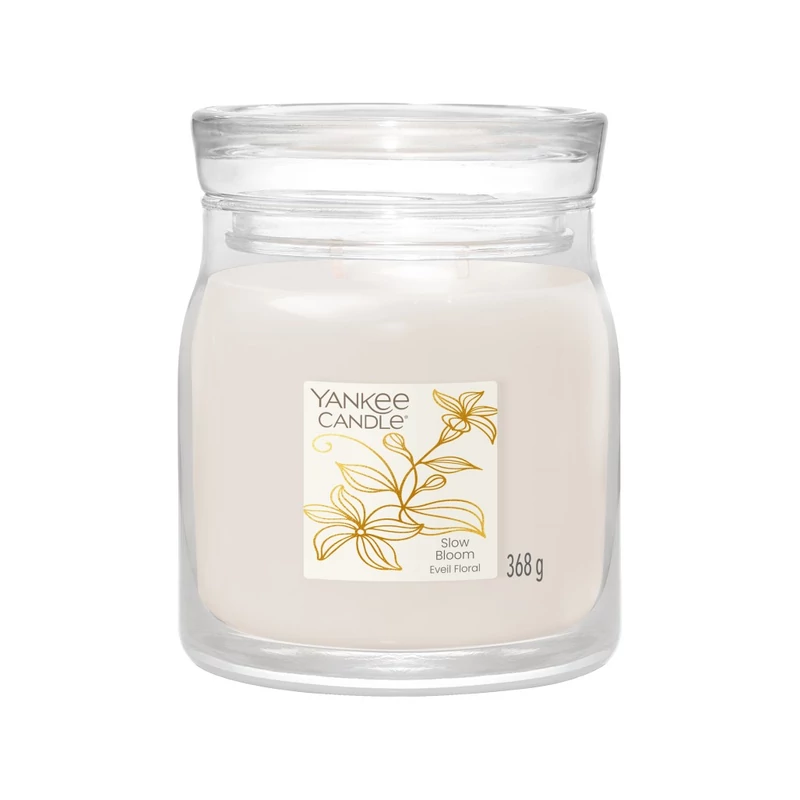 Yankee Candle® SLOW BLOOM közepes üveggyertya 368g
