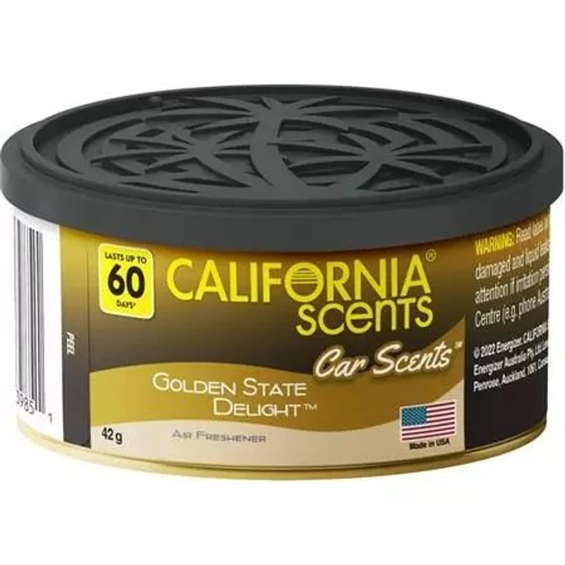 Autóillatosító konzerv- Golden State Delight