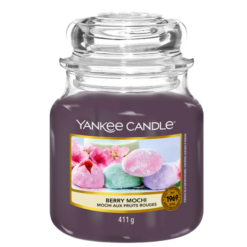 Yankee Candle® berry mochi  közepes üveggyertya
