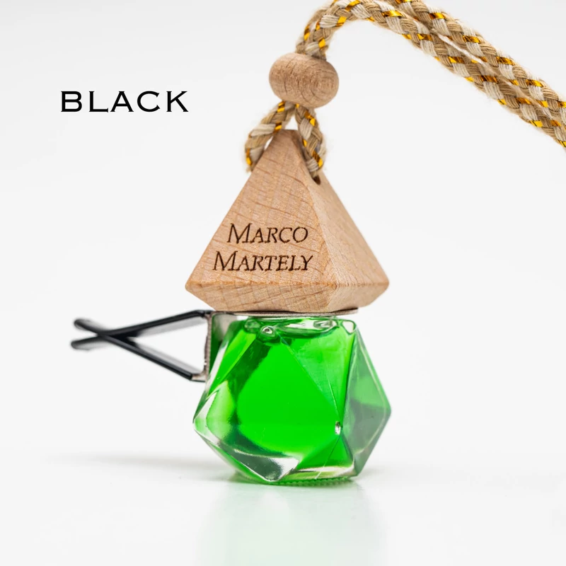 Marco Martely Luxury Black - férfi autóillatosító parfüm