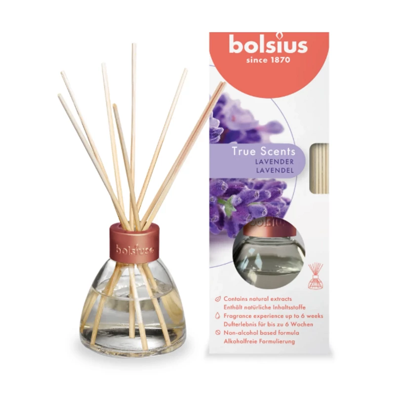 Bolsius Aromatic 2.0 pálcás diffúzor Levendula 45ml