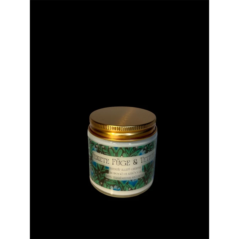 LIZen Candle Fekete Füge & Vetiver - Kézműves szójagyertya (100g)