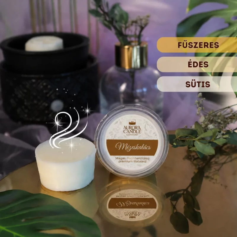 Aurora Candle Mézeskalács mini illatviasz