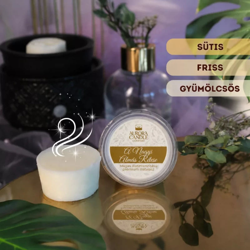 Aurora Candle A Nagyi almás rétese mini illatviasz