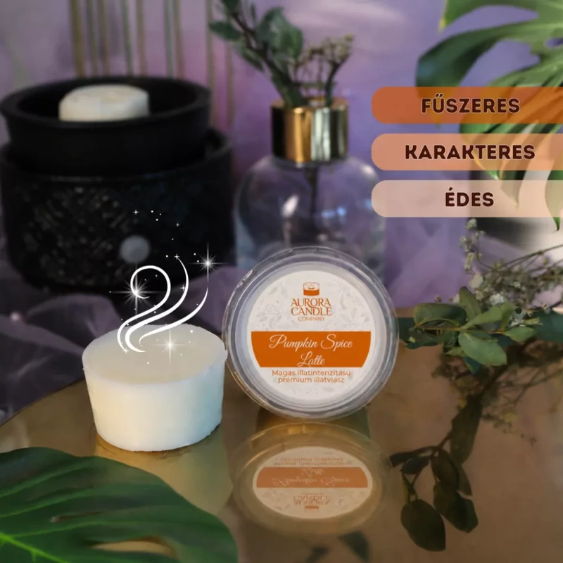 Aurora Candle Pumpkin Spice Latte mini illatviasz
