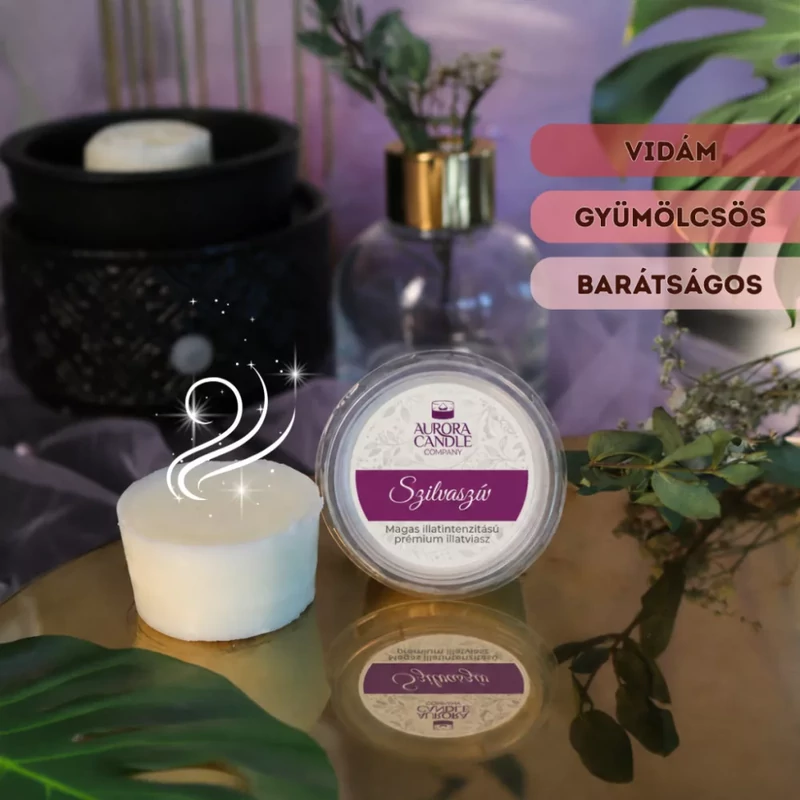Aurora Candle Szilvaszív mini illatviasz