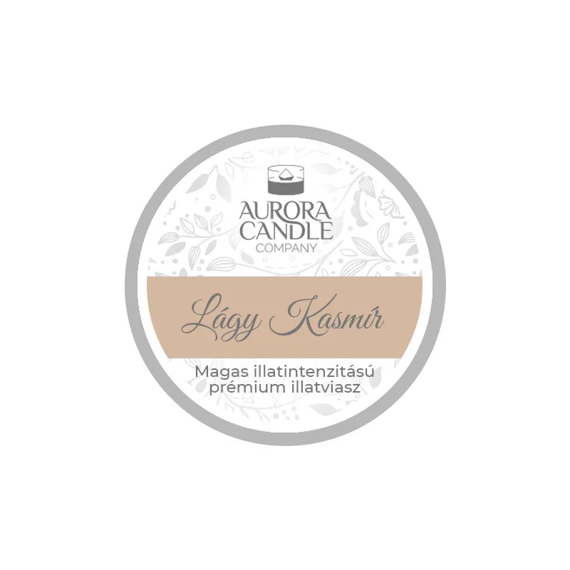 Aurora Candle Lágy Kasmír mini illatviasz