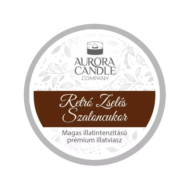 Aurora Candle Retró Zselés Szaloncukor mini illatviasz