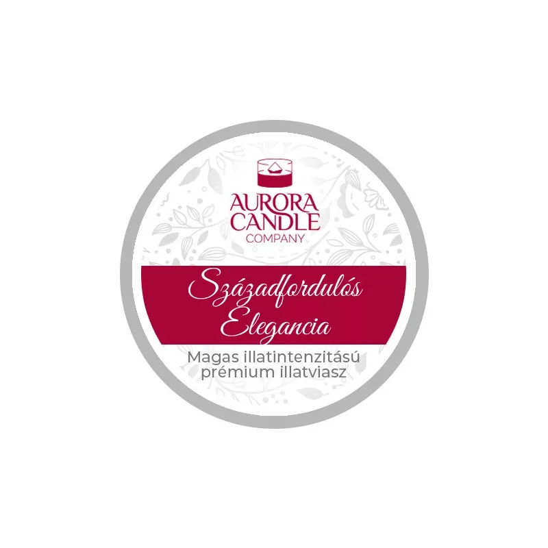 Aurora Candle Századfordulós Elegancia mini illatviasz