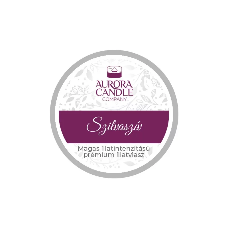 Aurora Candle Szilvaszív mini illatviasz