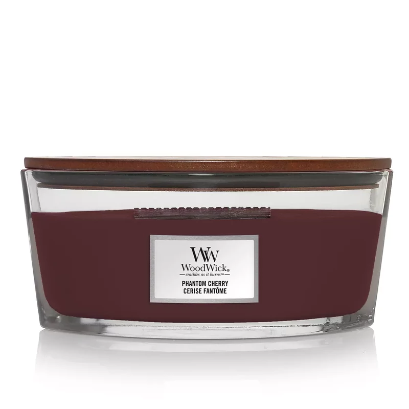 WoodWick® Dark Cherry (PHANTOM CHERRY) HAJÓGYERTYA