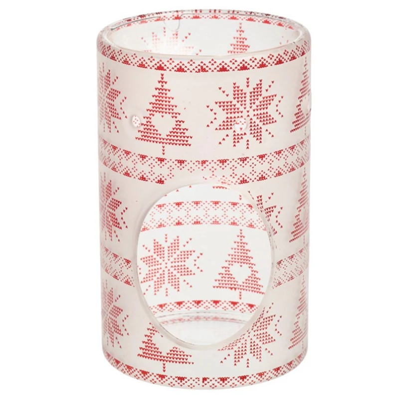 Yankee Candle® Red Nordic Frosted Glass aromalámpa