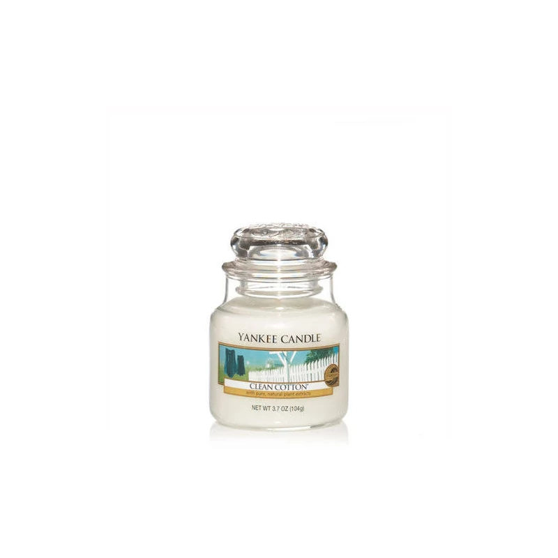 Yankee Candle® Clean Cotton® kis üveggyertya
