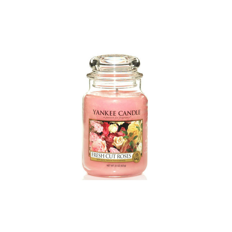 Yankee Candle® Fresh Cut Roses nagy üveggyertya