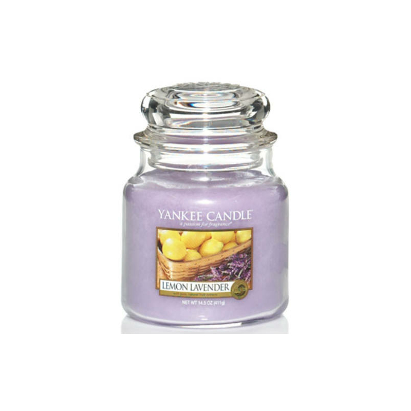 Yankee Candle® Lemon Lavender közepes üveggyertya