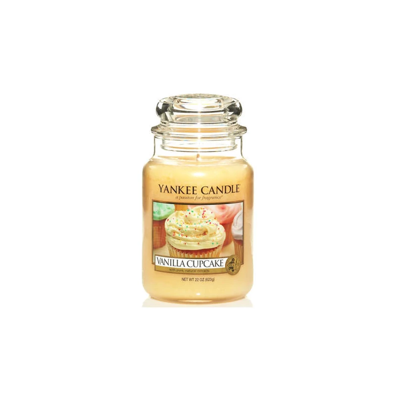 Yankee Candle® Vanilla Cupcake nagy üveggyertya