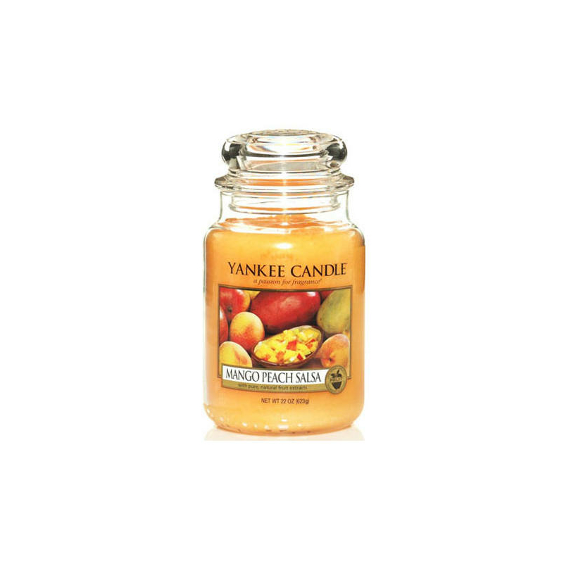 Yankee Candle® Mango Peach Salsa nagy üveggyertya