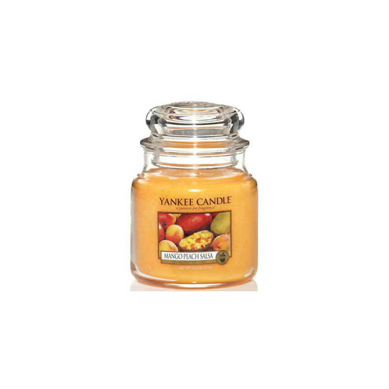 Yankee Candle® Mango Peach Salsa közepes üveggyertya