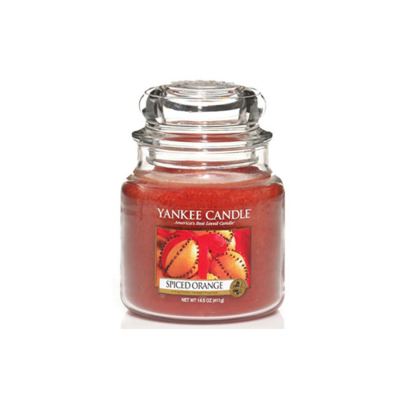 Yankee Candle® Spiced Orange közepes üveggyertya
